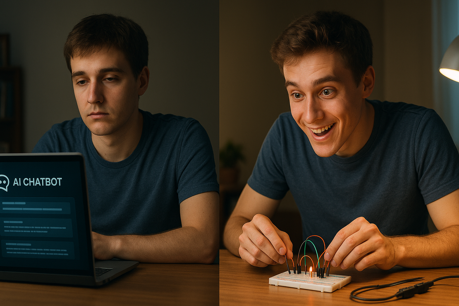 You're robbing yourself when you ask ChatGPT to solve it for you