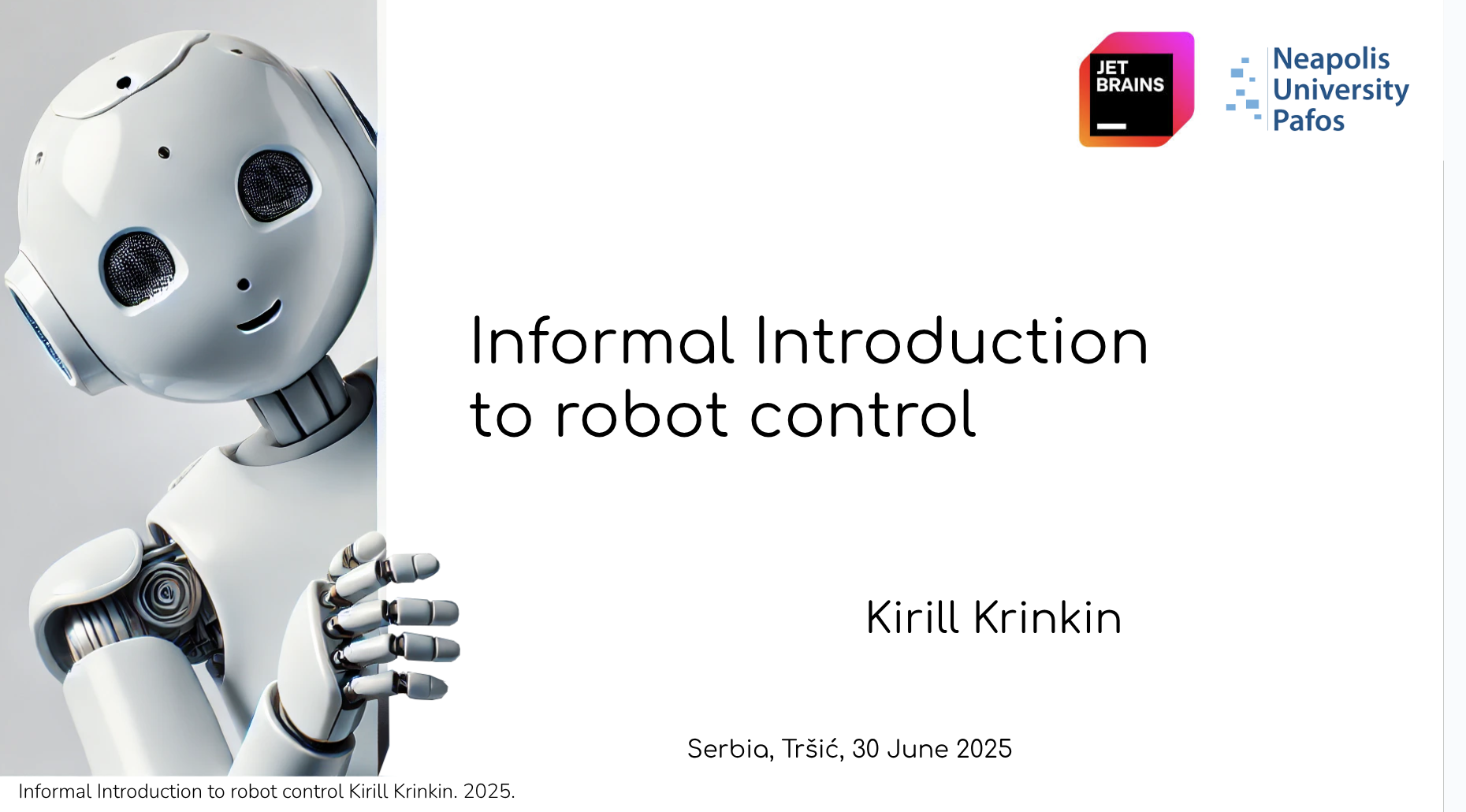 How Robots Learn Not to Fall: A Simple Introduction to Robot Control